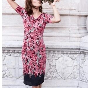 Boden Rita Ruched Jersey Pencil Dress Size 10